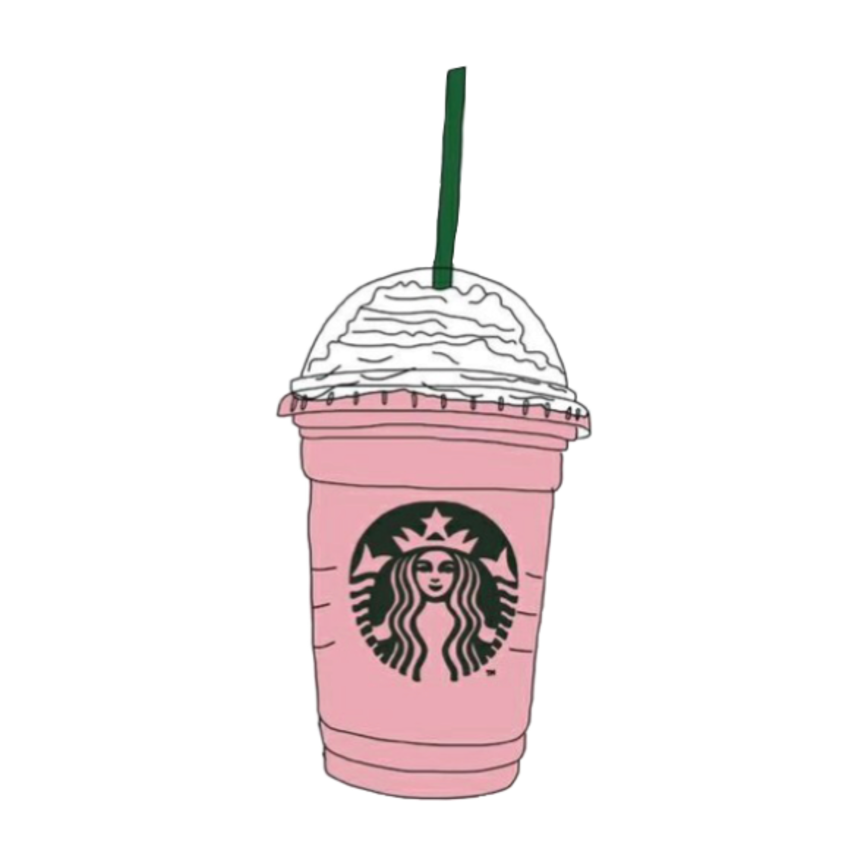 Starbucks Anime Drink - Food Cute Drawing Frappuccino Gif Animated ...