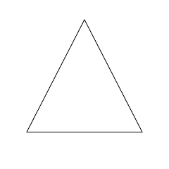 triangle triangulo vazado freetoedit