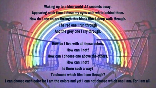 why do i see colors when i close my eyes