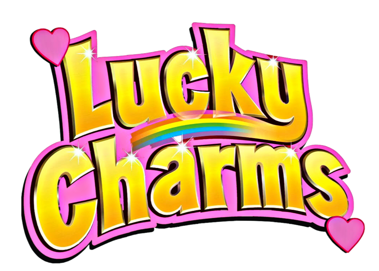 Lucky charming. Лаки чармс. Lucky Charms логотип. Надпись лаки Чарм. Пай Чарм лого.