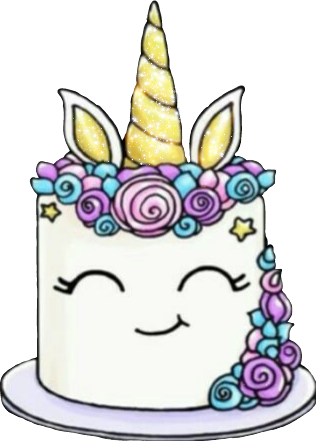 unicorn unicornio birthday sticker by @annalivelovelaugh