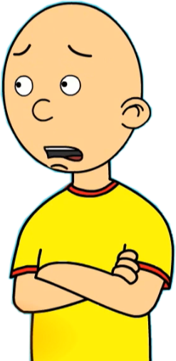 Caillou Sticker By Goanimatestuff2018 