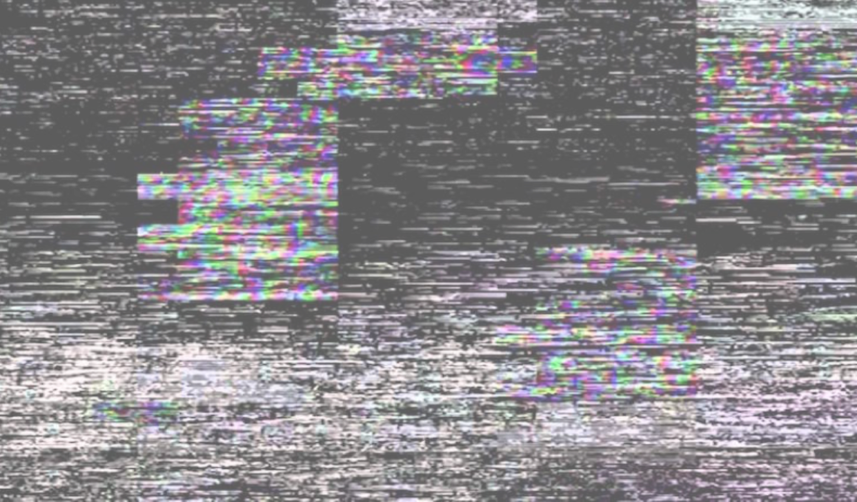 3d glitch overlay png
