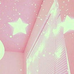 pink cute tumblr star room