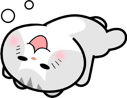 kawaii mochi cat cute cutenessoverloadstickerremix...