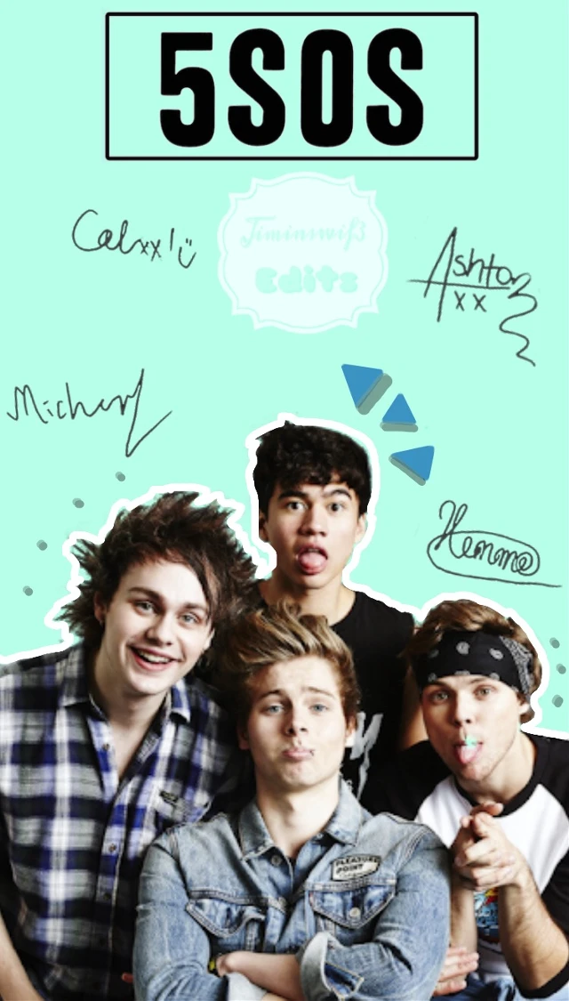 5sos Wallpaper Mint Image By 𝔸𝕟𝕒 ᐡᐤᐡ
