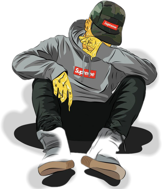 Supreme Freetoedit #supreme Sticker By @woltfurkan9