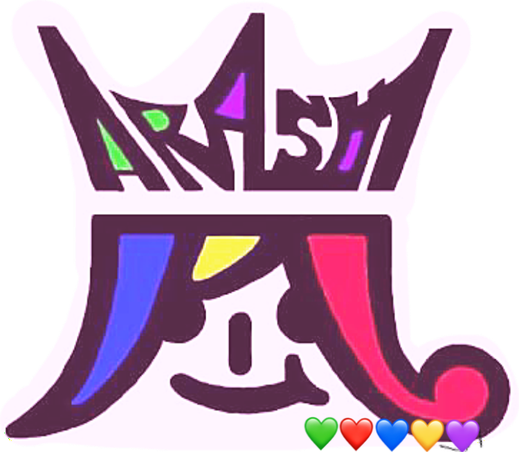 嵐 5人 ロゴマーク あらし Arashi 大野智 二宮和也 櫻井翔 Sticker By ディズニー