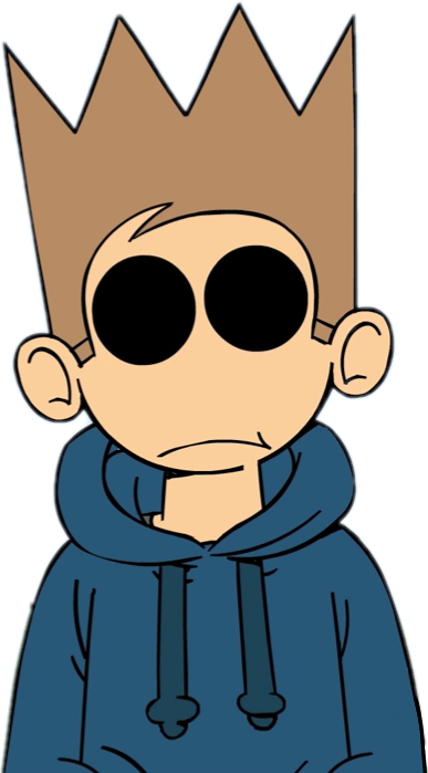 Tomska Eddsworldtom Blue Pockerface Sticker By @lunaplayer