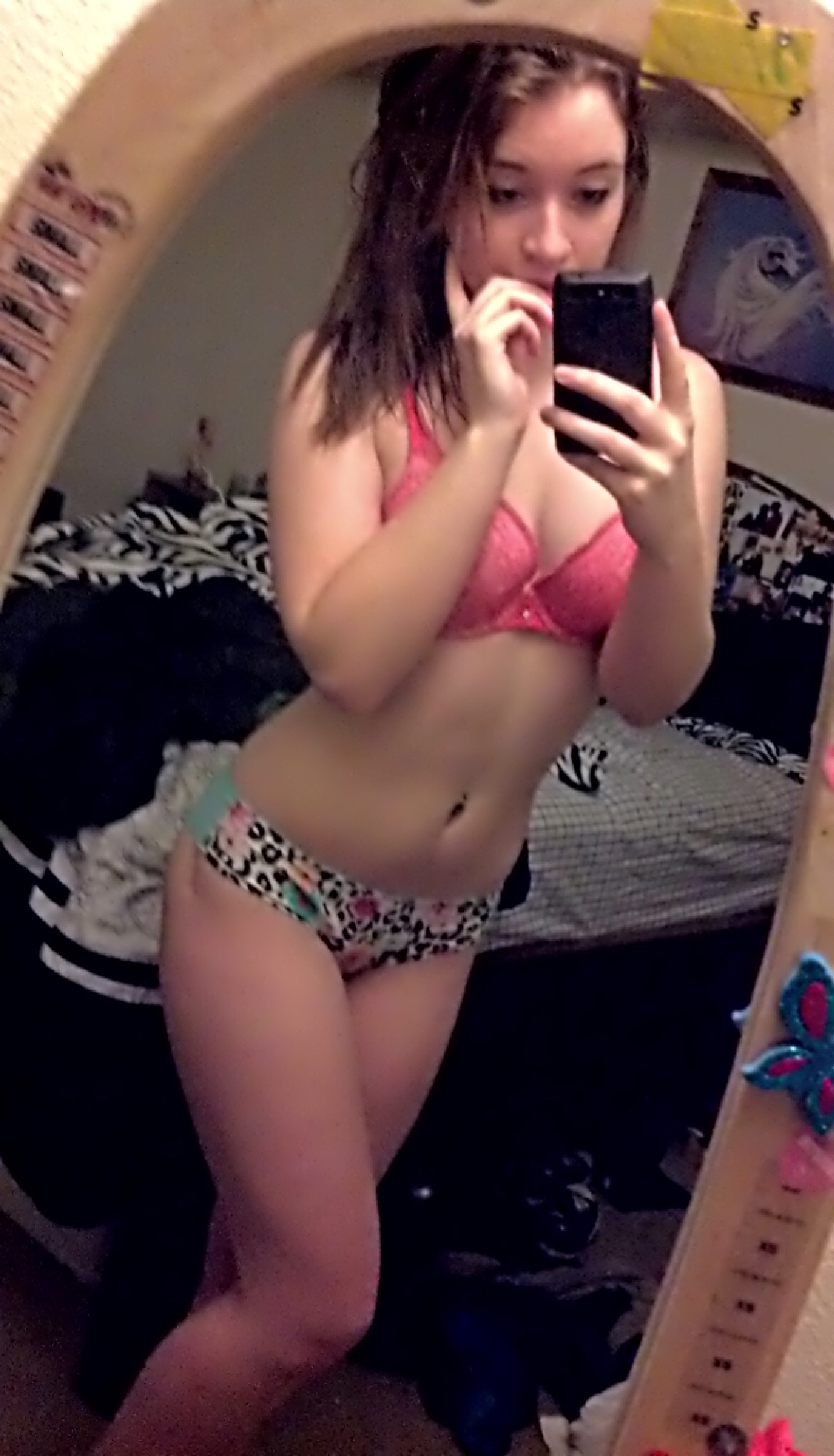 Sexy teen girl selfie
