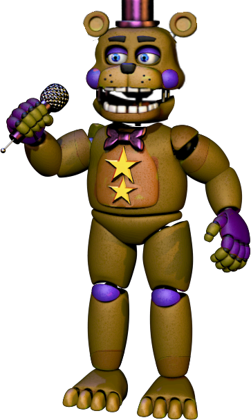 Fnaf Freetoedit Rockstar Fredbear Sticker By Gonefrompicsar