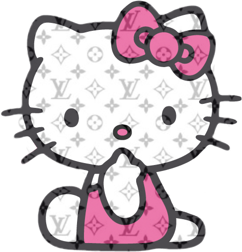 lv hello freetoedit #lv #hello kitty sticker by @orphicbee