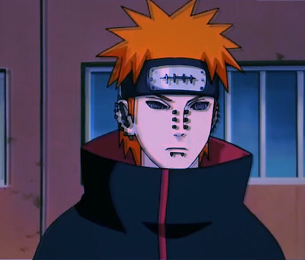 This visual is about pain naruto 555.