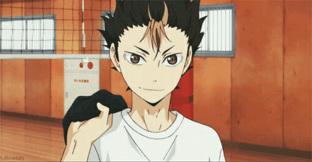 wallpapers Haikyuu Nishinoya Receive Gif anime haikyuu nishinoya love gif by