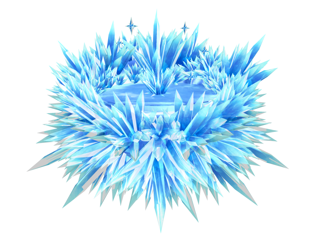ice frozen blue fantasy galaxy sticker by @sweetpoison211.