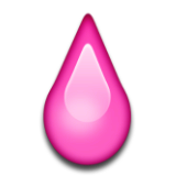 tear pink tears drop crying sticker by miriam