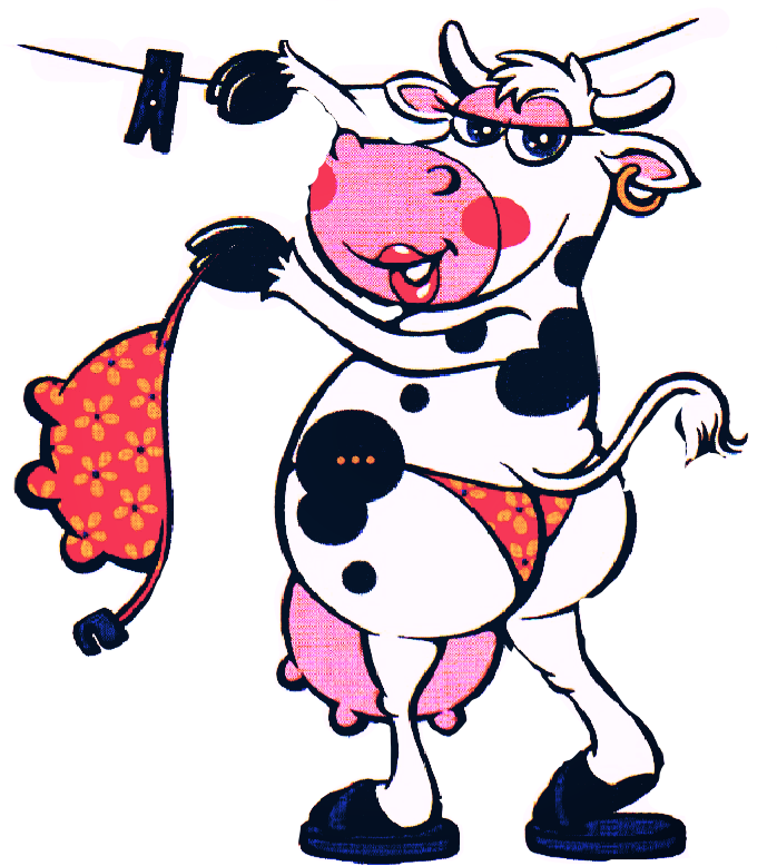 Корова клоун. Смешные коровы. Веселая корова.. Мультяшные коровы. Прикольная корова.