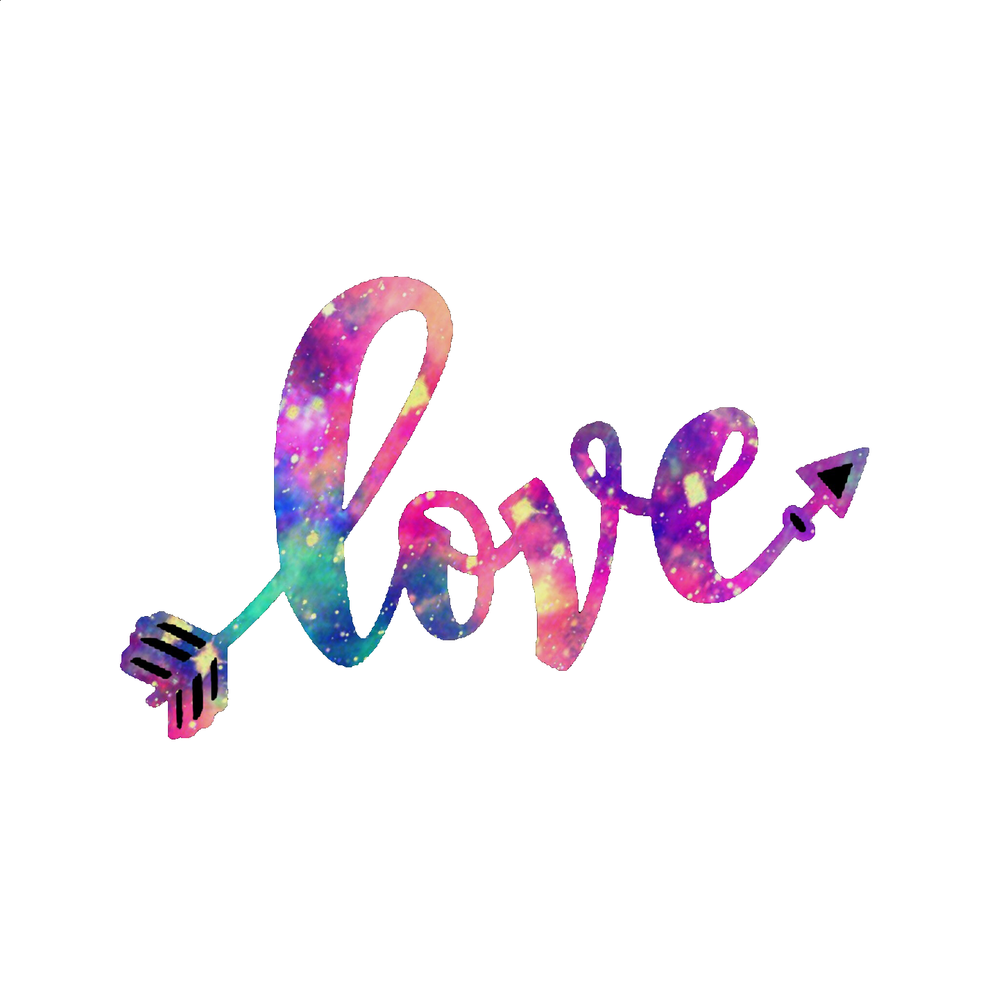 Download ftestickers love arrows colorful pretty cute girly png...
