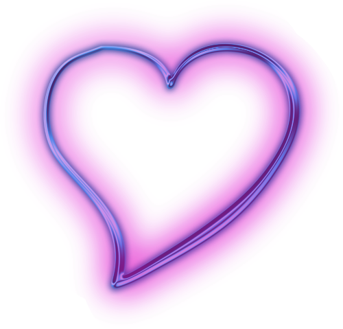 lila purple heart led freetoedit #lila sticker by @igreta