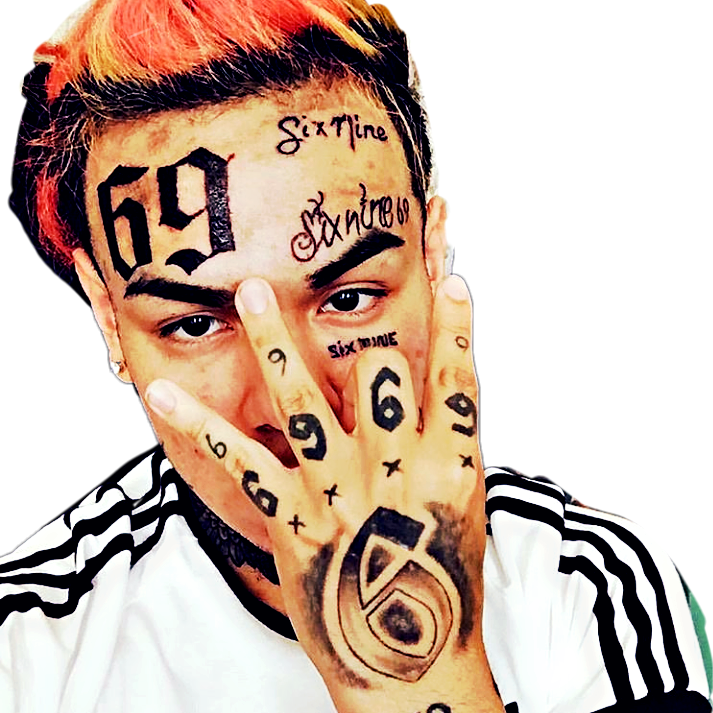 6ix9ine tekashi sixnine tekashi69 tekashi6ix9ine scumga... - 713 x 713 png 719kB