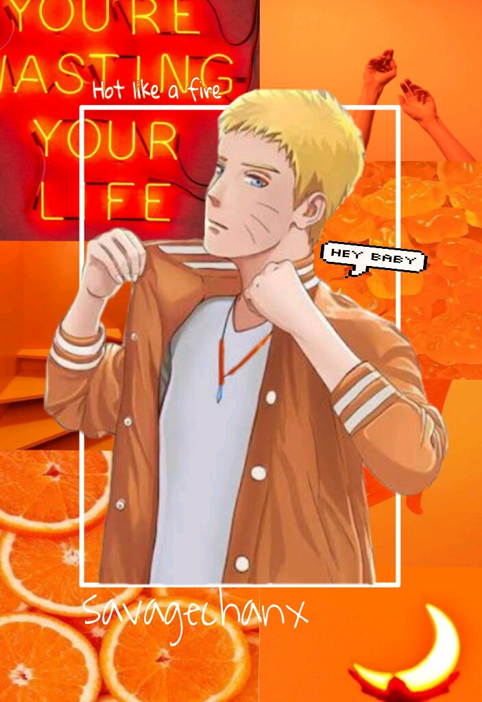 Aesthetic Orange Anime - Largest Wallpaper Portal