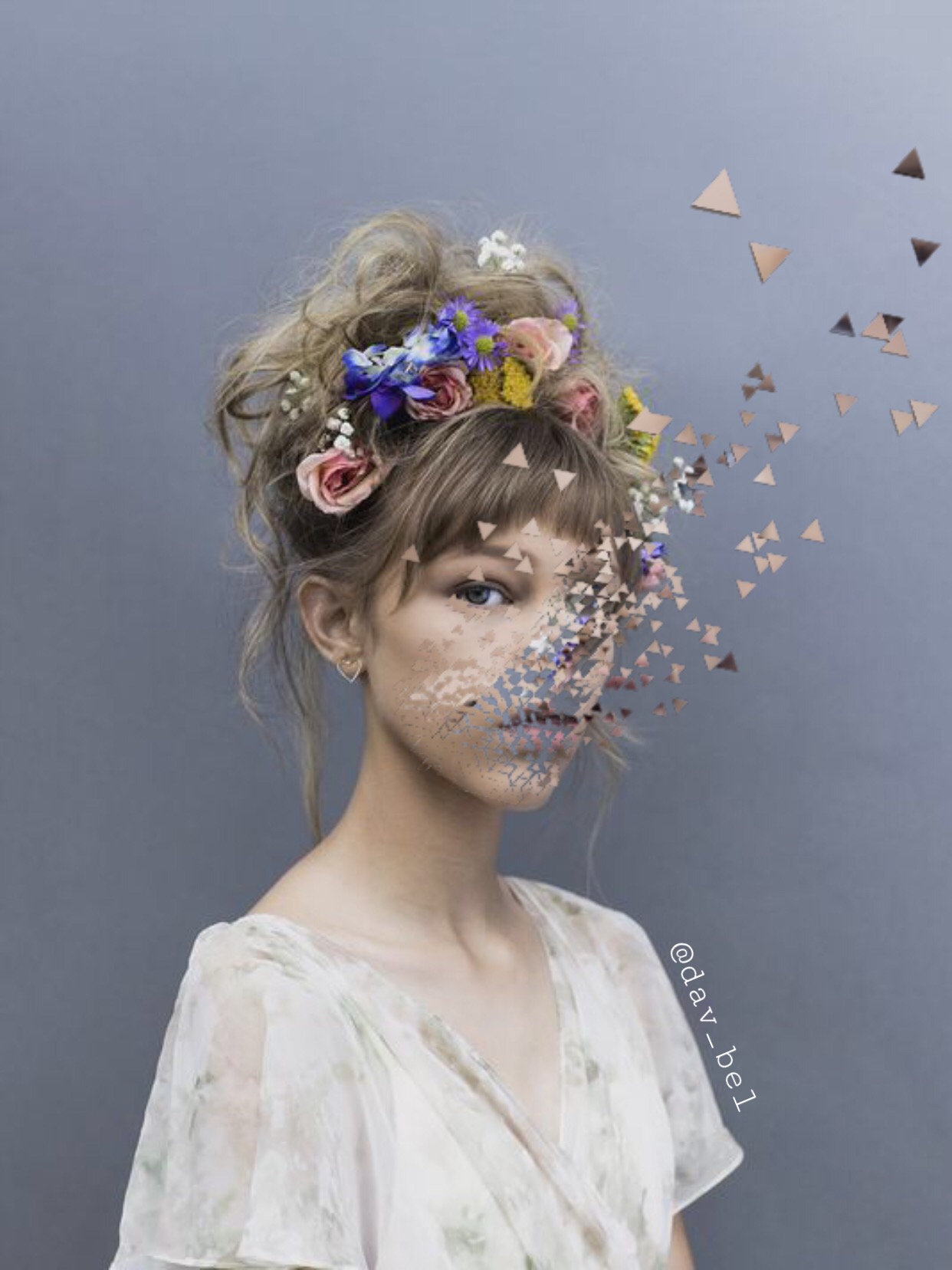 #freetoedit #dispersion #gracevanderwaal #girl #flowers