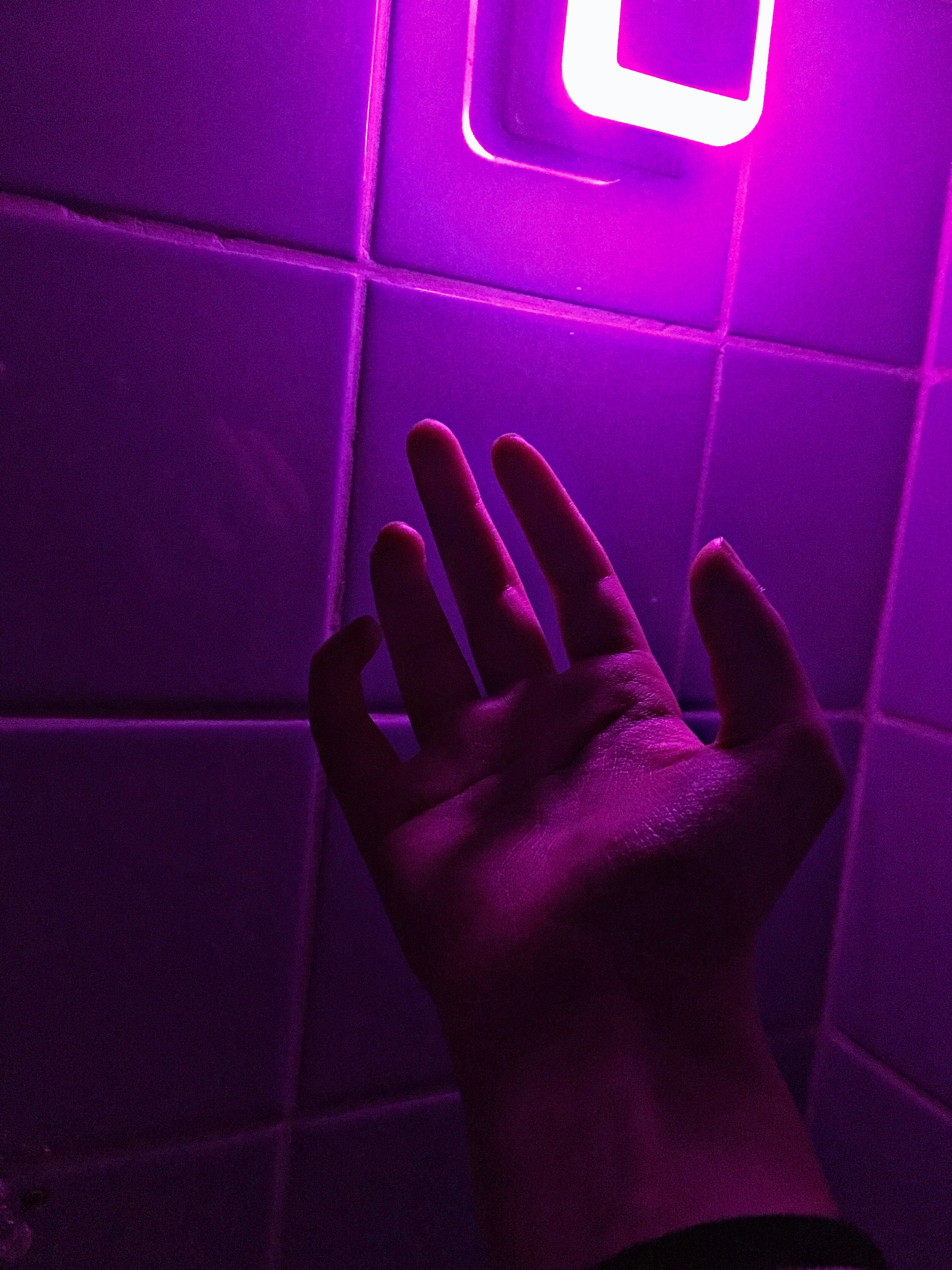im in love  with this color aesthetic  purple hand bathr 