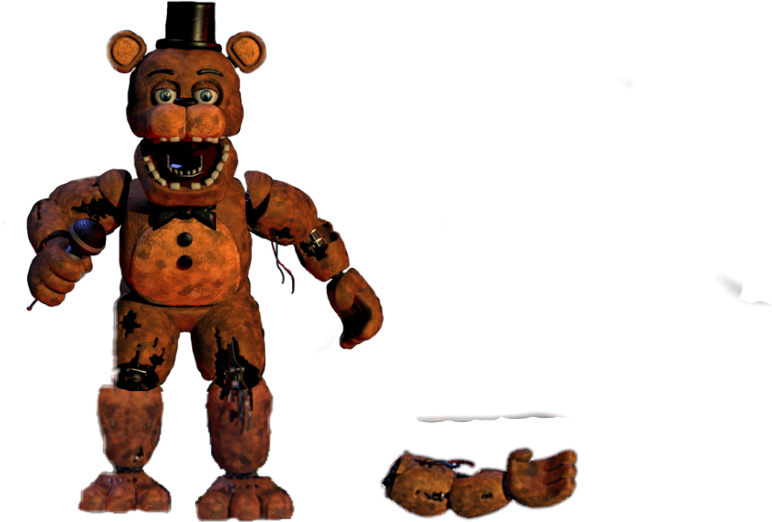 withered freddy figure