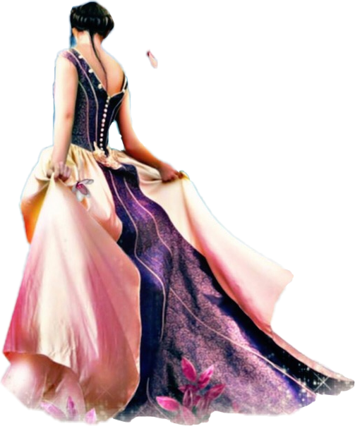 woman fantasy dress freetoedit sticker 