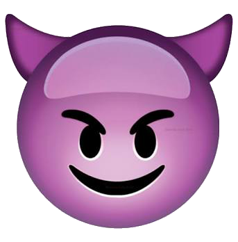 Resultado de imagen de foto de emojis malvados