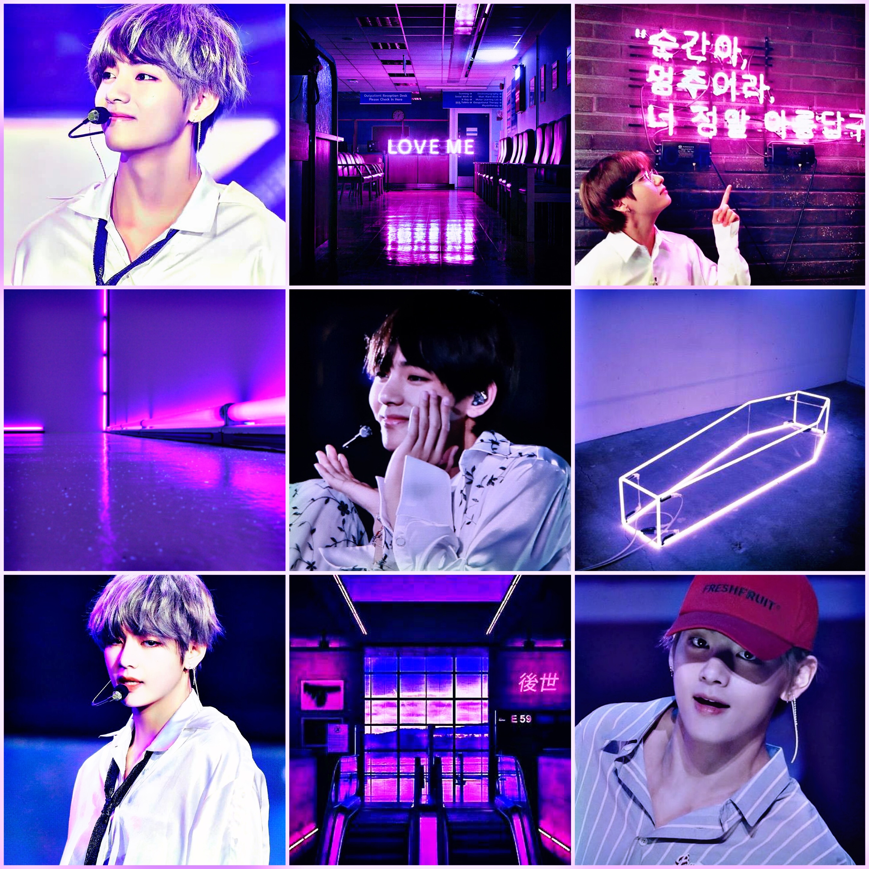 Aesthetic Kim Taehyung Collage - Largest Wallpaper Portal