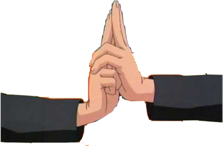 naruto narutohandsign narutomeme sticker by @pladoe