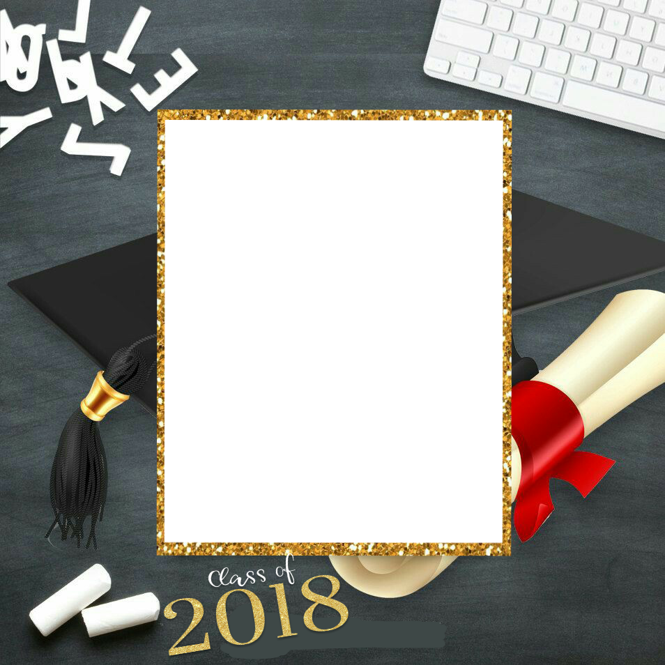 graduation frame pictureframe sticker by @annalivelovelaugh