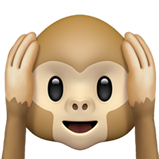 monkey whatsapp emoji ios whatsappemoji iosemoji emojis