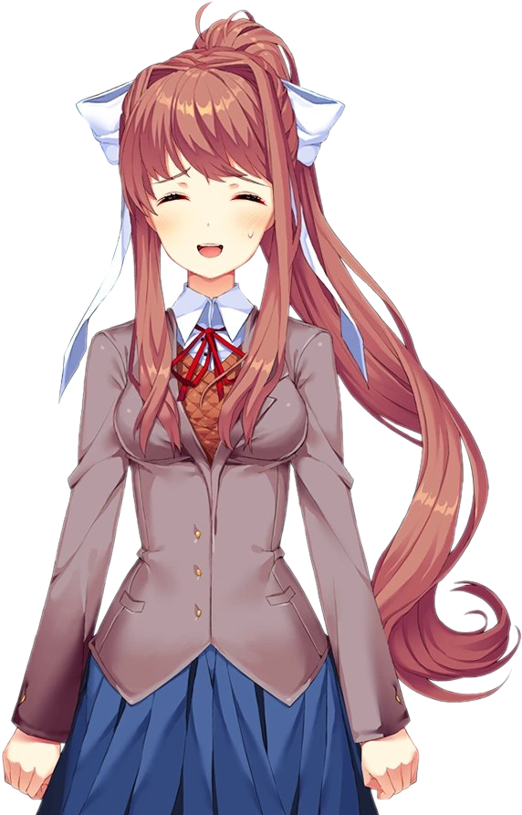 Monika Ddlc Justmonika Freetoedit Sticker By Justsayori