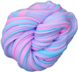fluffy slime pink purple freetoedit