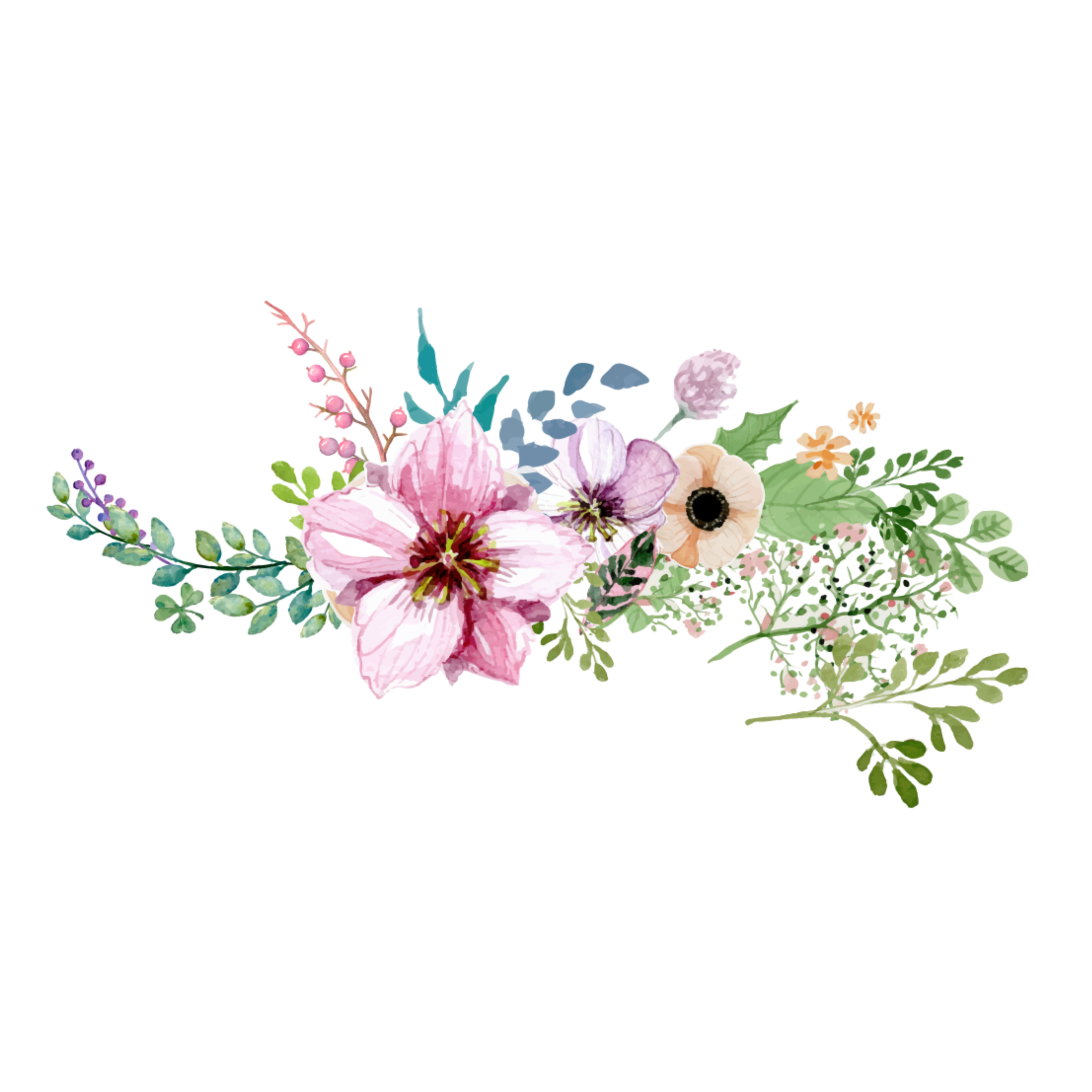 Flowers stickers transparent aesthetic cute filter flow...