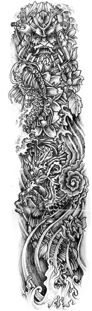 Tattoo Tattoosleeve Tattoodesign Sticker By Bebeski