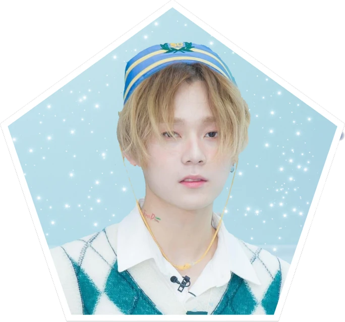 Pentagon Edawn Kpop Blue Cute Shine Sticker By Ana Bia Pentagon Edawn Kpop Blue Cute Shine Sticker By Ana Bia