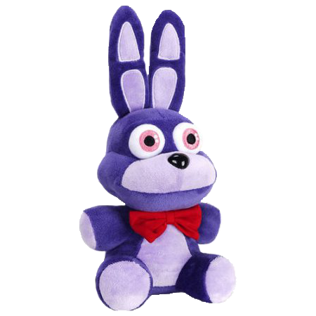 bonnieplush funko stuffedbunny sticker by @fnaffanplush2