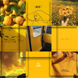 freetoedit yellow aesthetic