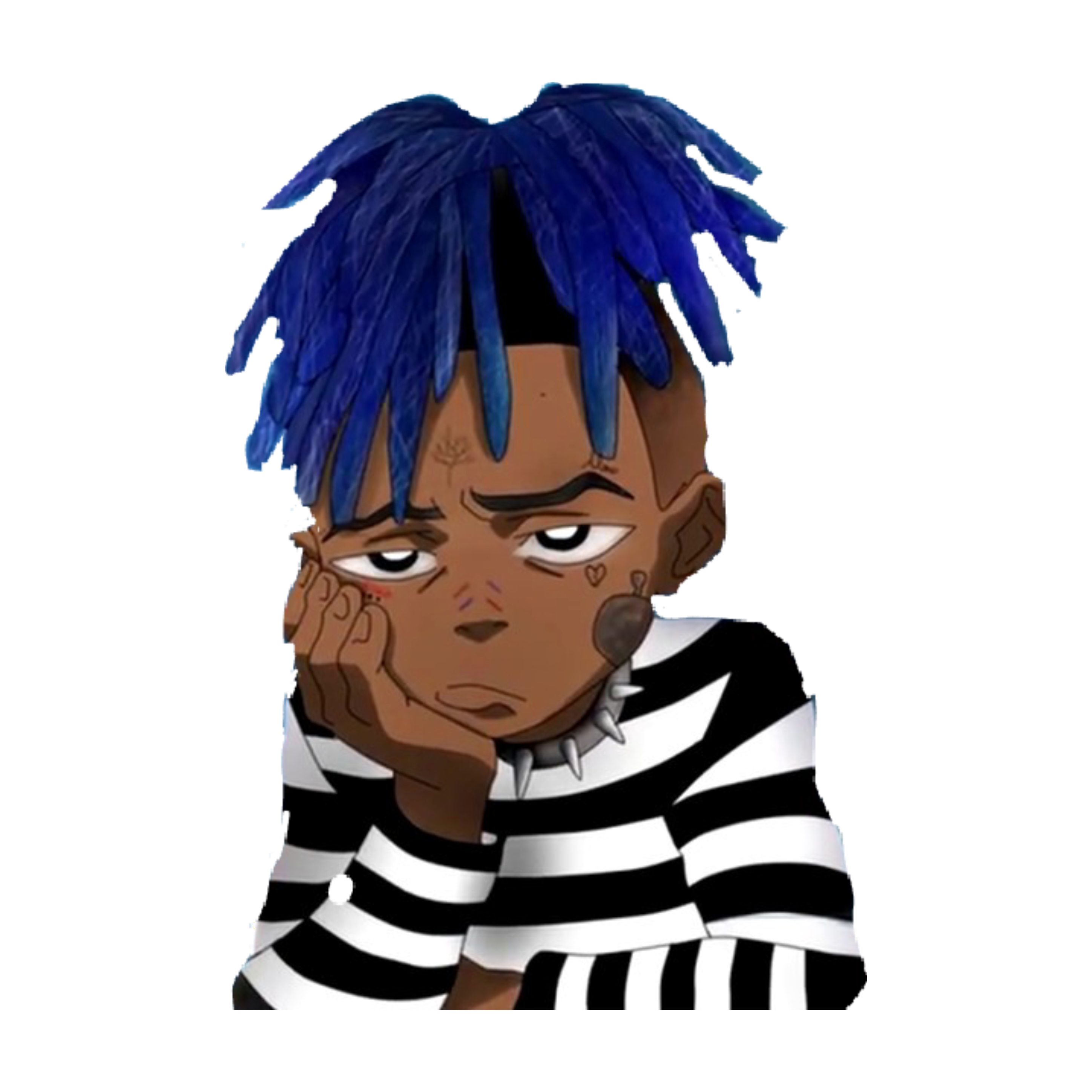 xxxtentacion freetoedit sticker by @x2deathstroke.