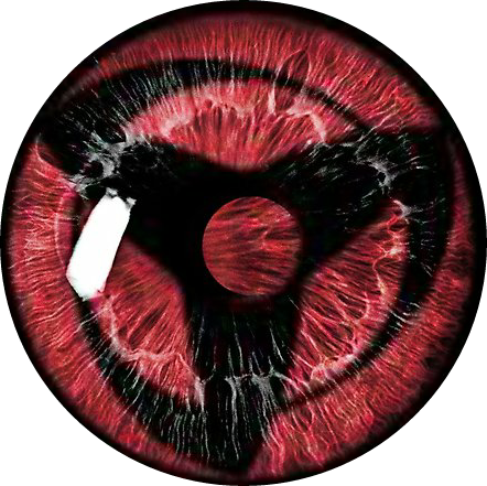 freetoedit red vermelho sharingan sticker by @lucianoballack