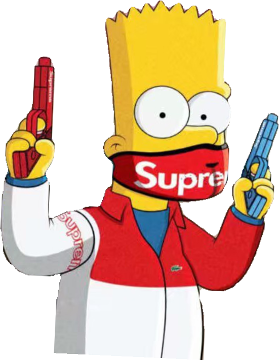 supreme eternal sticker