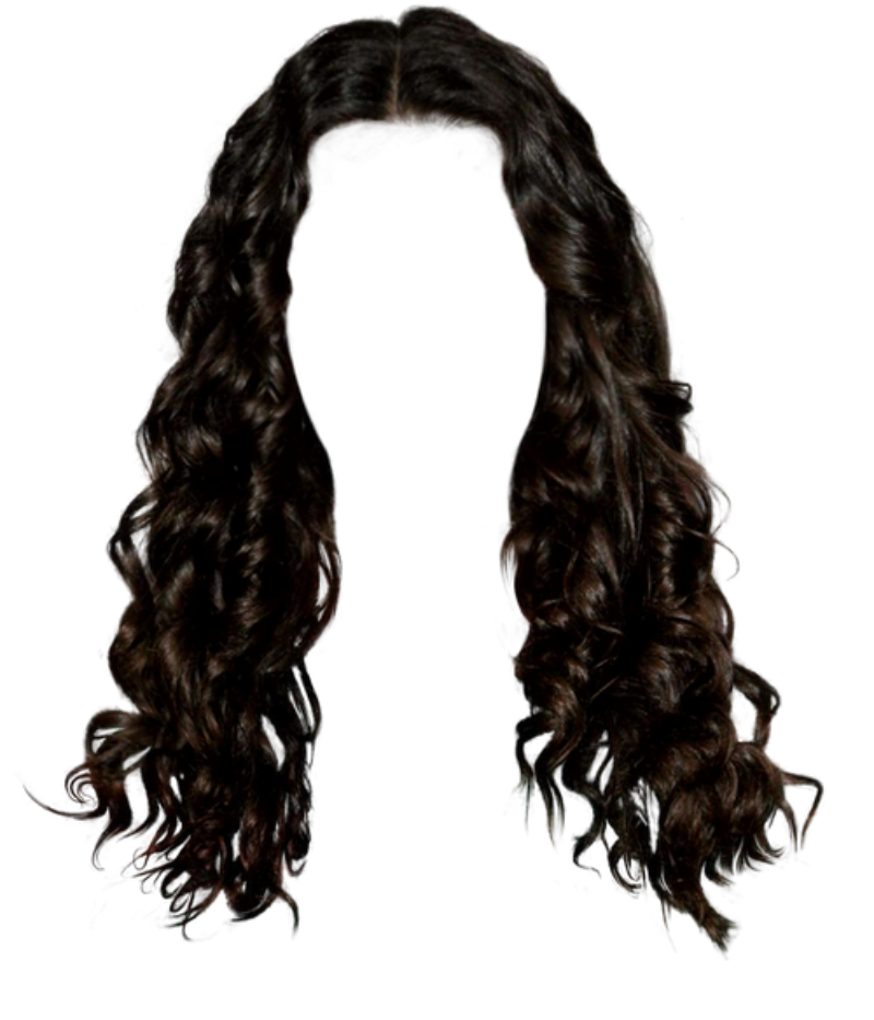 Wig Hair Black Brunette Curly Sticker By Kristinamarie1968