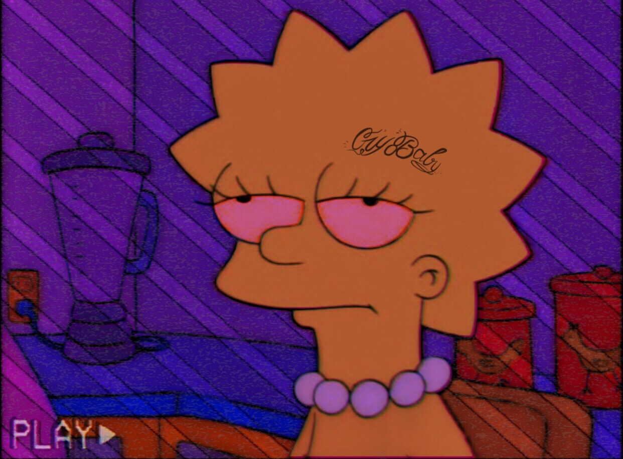 Simpson Aesthetic Pfp Lisa Simpson Pfp Simpsons Homer Cartoon