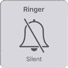 ringer silent nosound iphone ring freetoedit