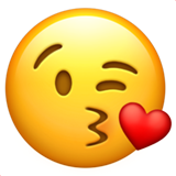 kiss emoji smile smileyface fun sticker by @avocarol