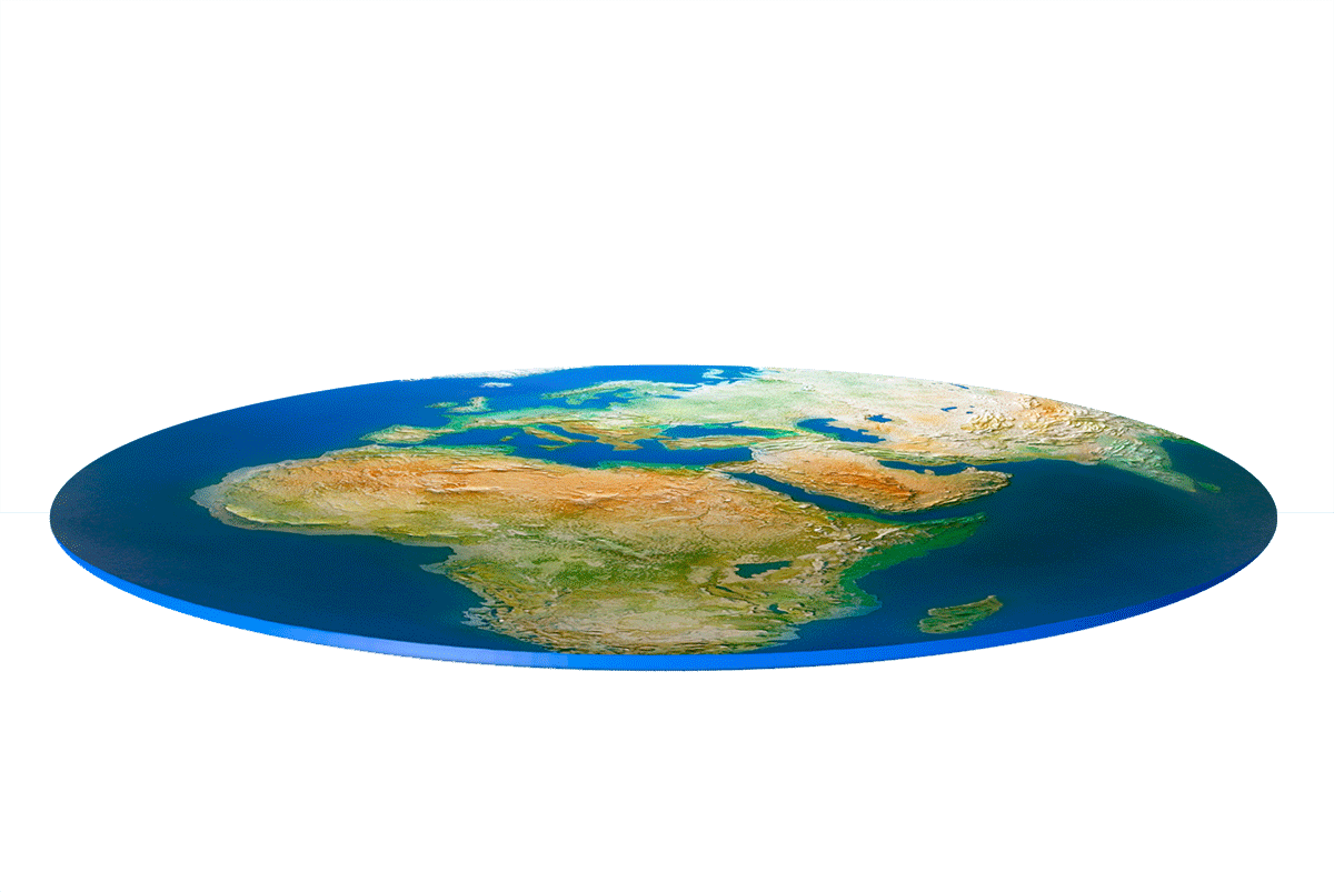 Плоская земля презентация