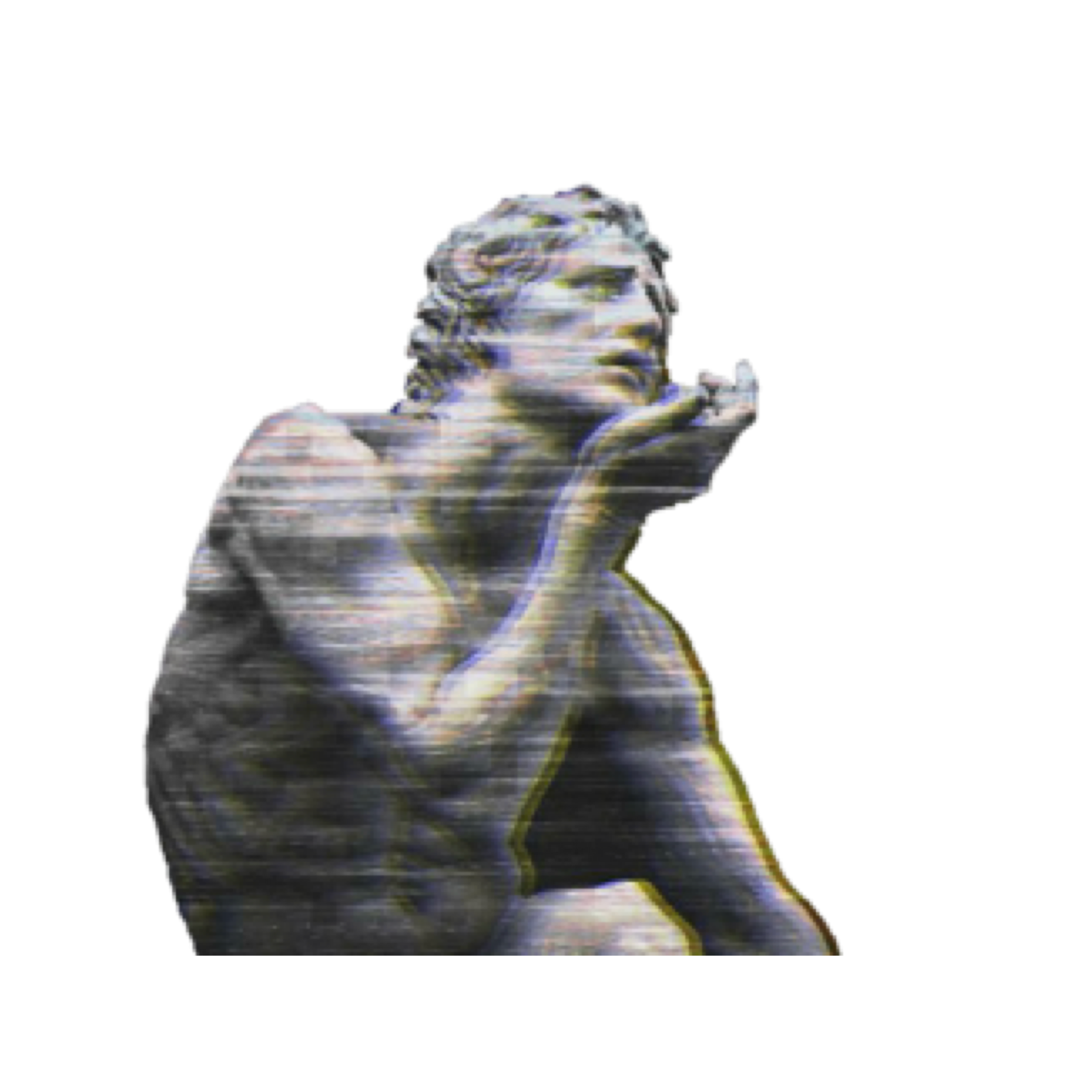 Фотошоп статуя из